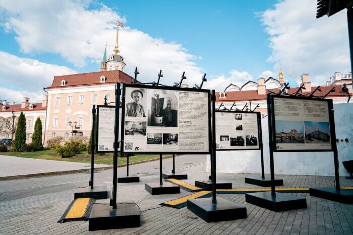 Баннерная выставка в Пушечном дворе Казанского Кремля